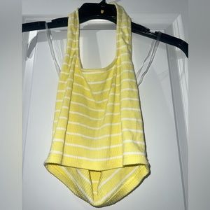 Fashionable Stripped Halter